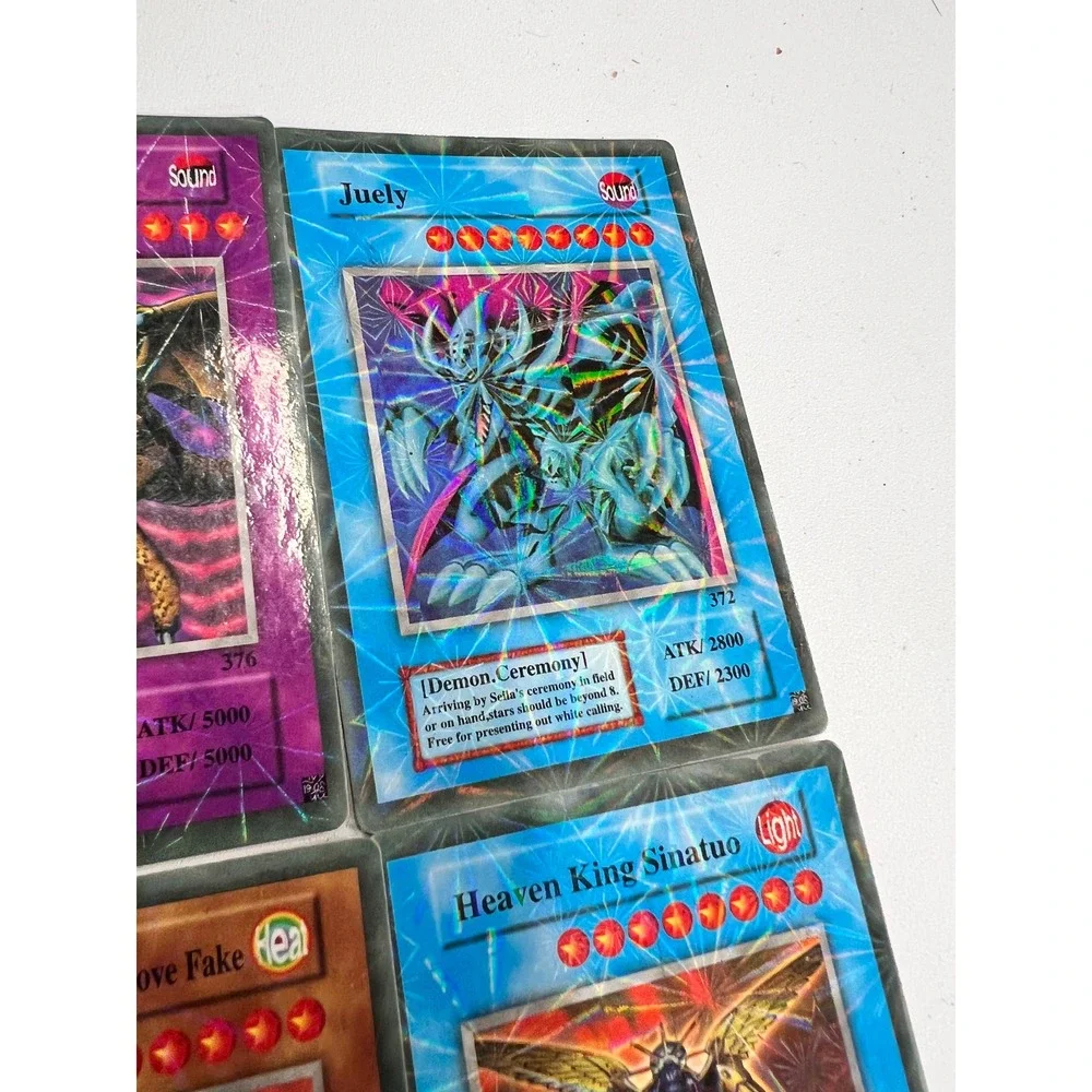Set of 9 Yu-Gi-Oh! TCG Cards Konami Holo Wing Dragon, Juely, Dragon F.G.D, Gate